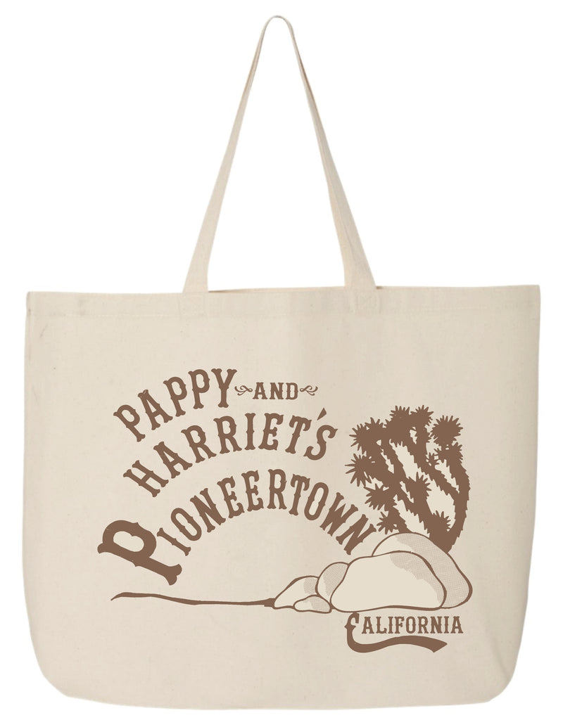 Cream Classic  Pappy + Harriet’s Pioneertown Palace Tote Bag