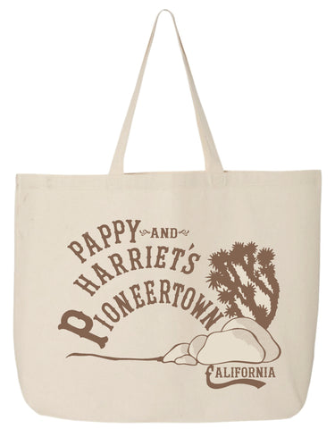 Cream Classic  Pappy + Harriet’s Pioneertown Palace Tote Bag